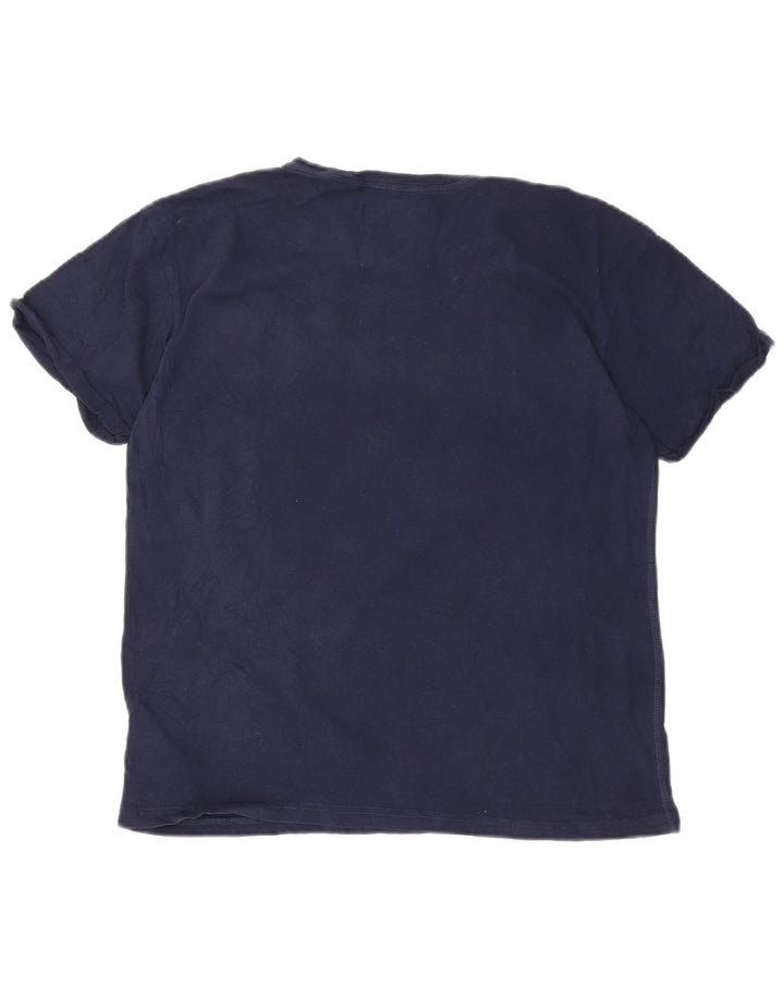 Superdry ženska majica kratkih rukava s grafičkim motivima UK 12 Srednje tamnoplavi pamuk