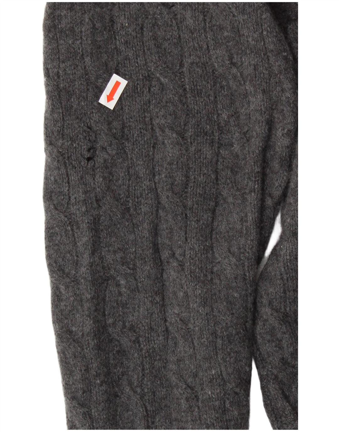 Polo Ralph Lauren muški džemper s okruglim izrezom XL siva vunena