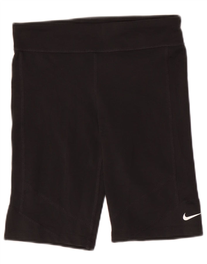 Nike Sportske kratke hlače za djevojčice 10-11 godina srednje crne poliesterske boje