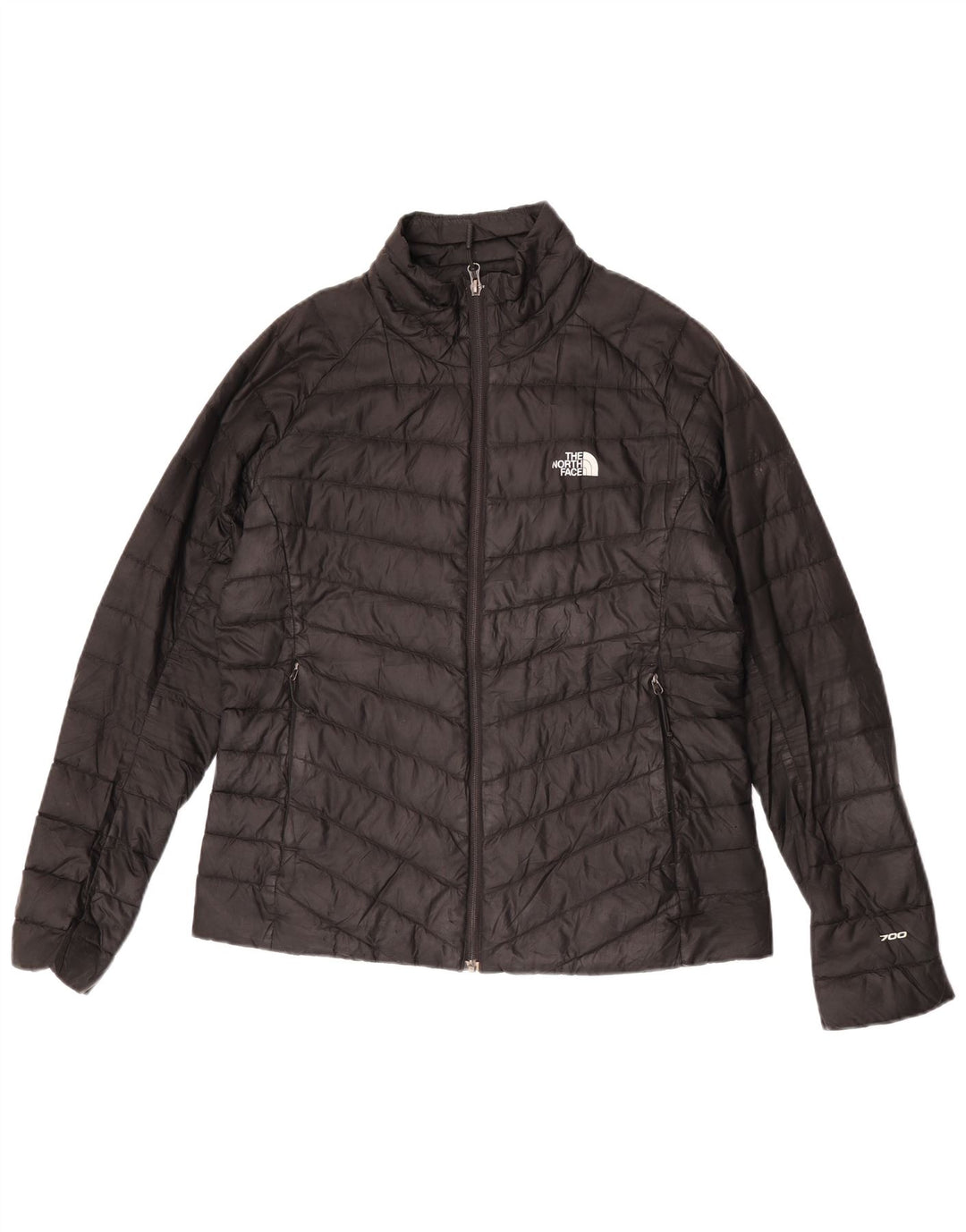 The North Face ženska podstavljena jakna UK 16 veliki crni poliester