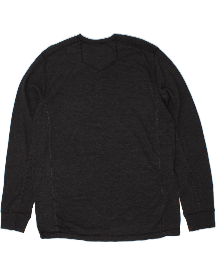 EDDIE BAUER Mens Sweatshirt Jumper XL Grey Cotton Vintage Eddie Bauer and Second-Hand Eddie Bauer from Messina Hembry 