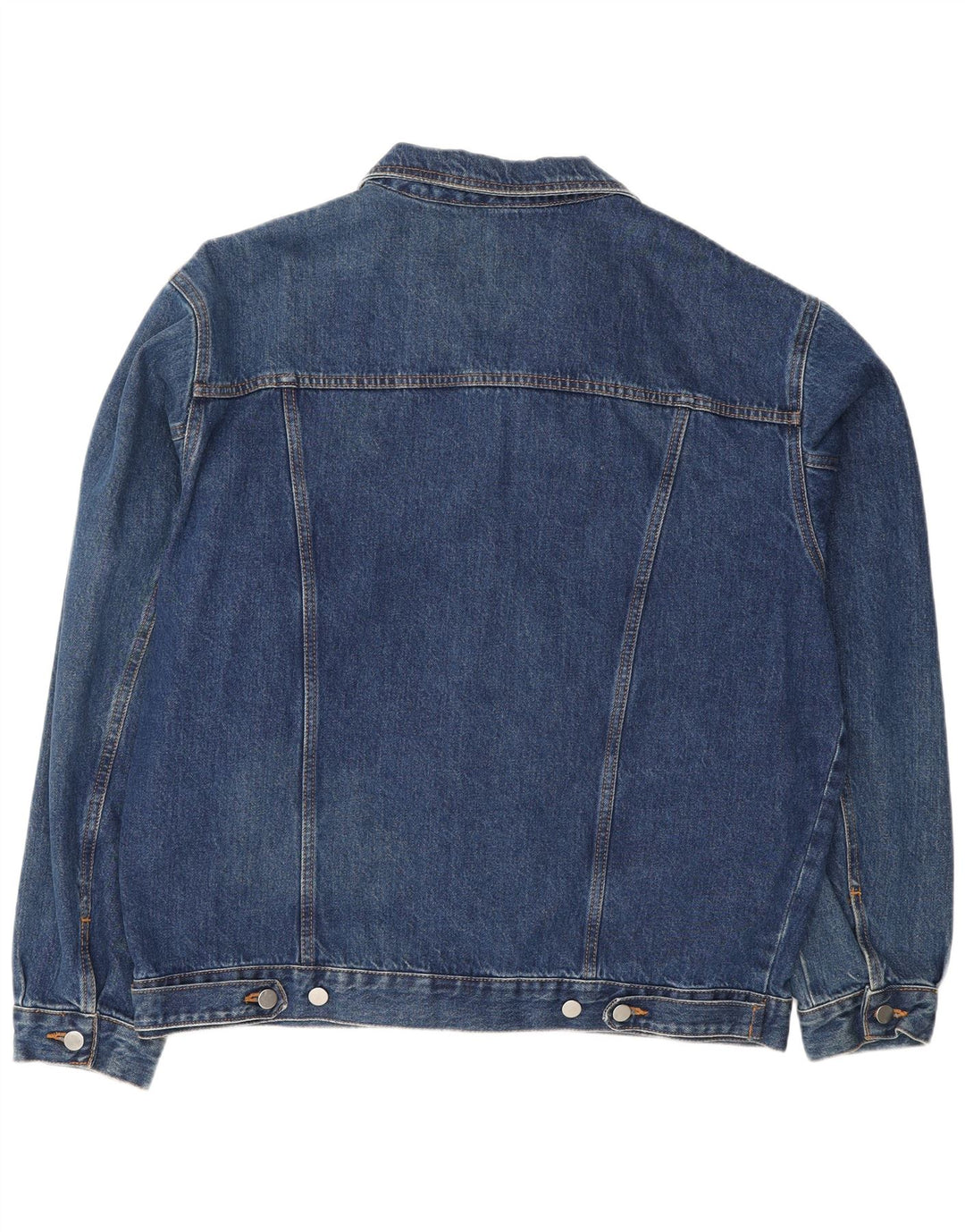 Vintage muška traper jakna UK 44 2XL plavi pamuk