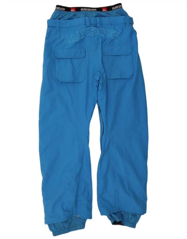 Quiksilver muške grafičke skijaške hlače XL plavi poliester