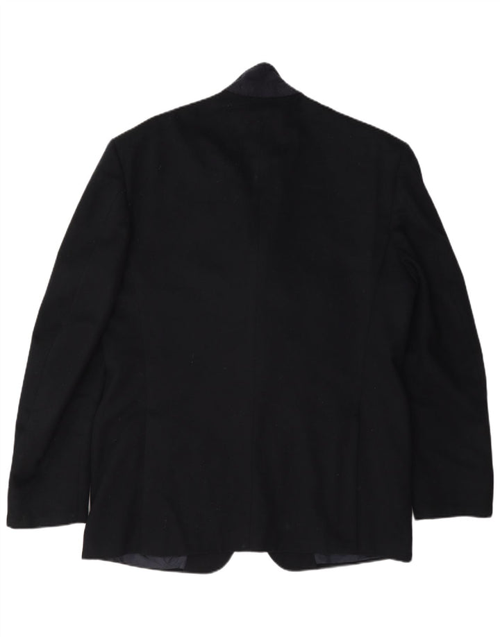 Trussardi muška jakna sa 2 gumba IT 52 XL tamnoplava vuna