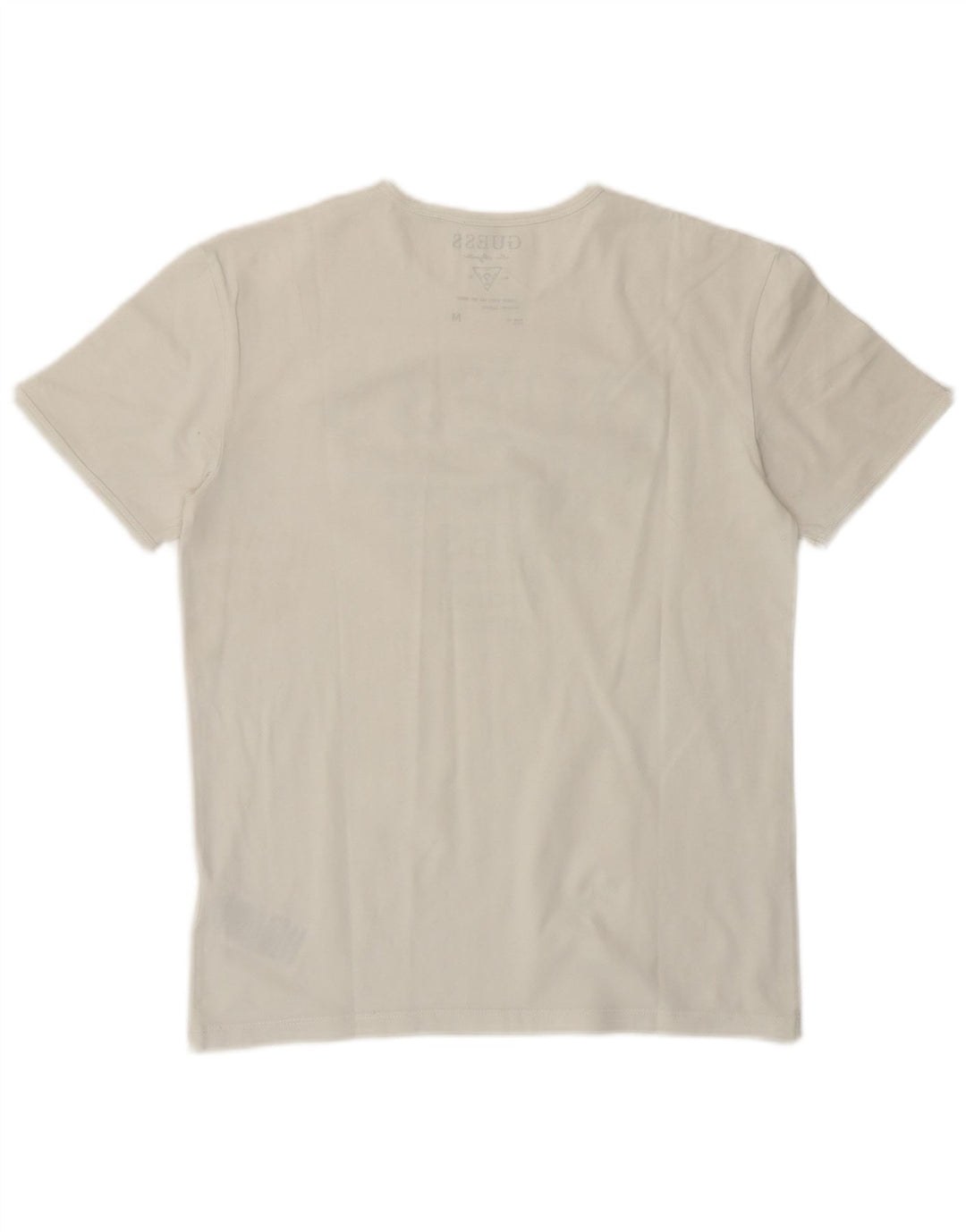 Guess Ženska majica kratkih rukava s grafičkim motivima EU 38 srednje bijele pamučne klasike