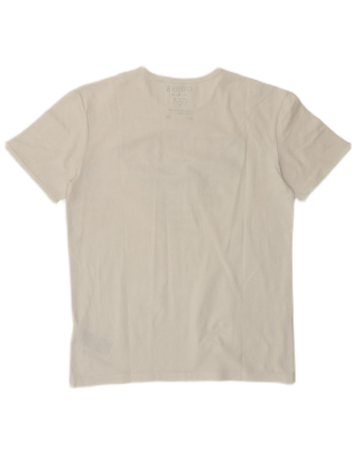 Guess Ženska majica kratkih rukava s grafičkim motivima EU 38 srednje bijele pamučne klasike