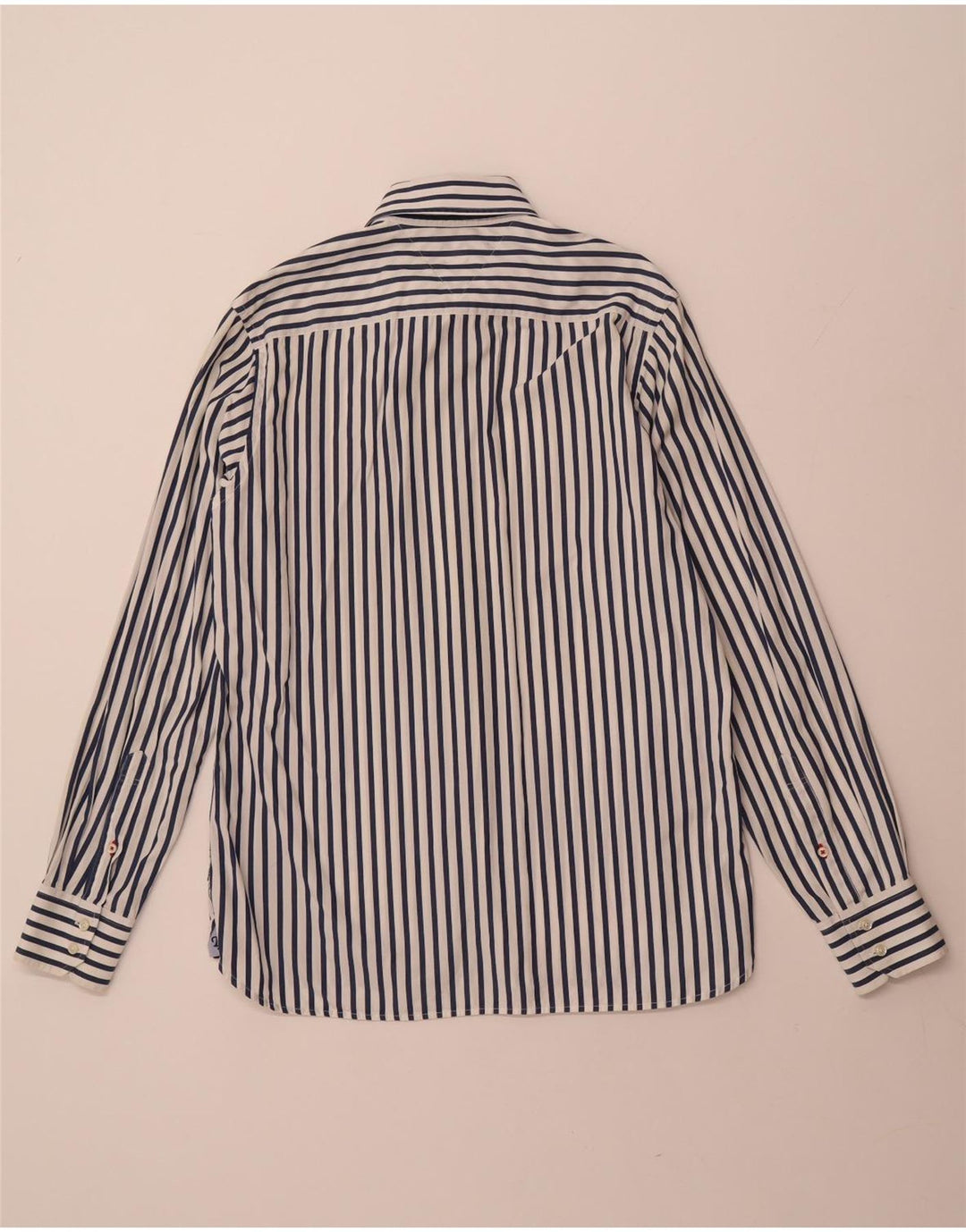 TOMMY HILFIGER Muška košulja srednje bijele pruge, pamuk