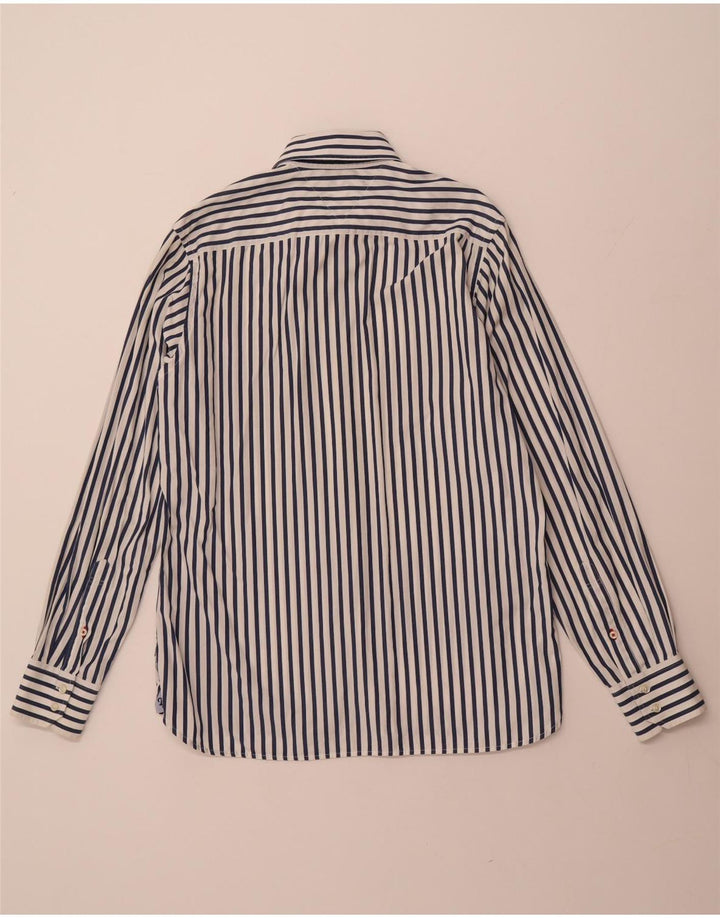 TOMMY HILFIGER Muška košulja srednje bijele pruge, pamuk