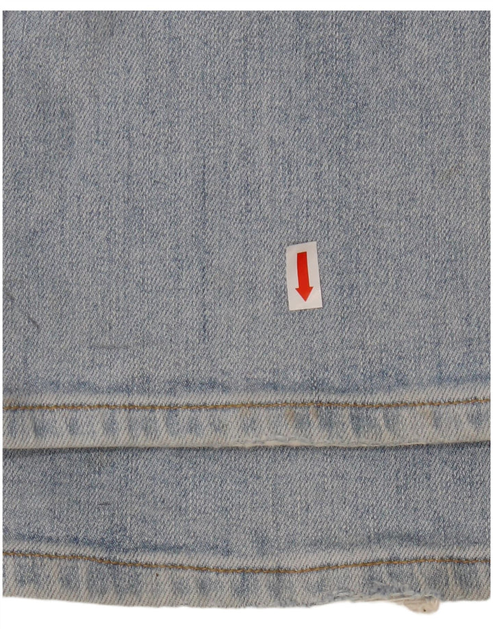 LEE Mens Brooklyn Straight Jeans W38 L34 Plavi pamuk