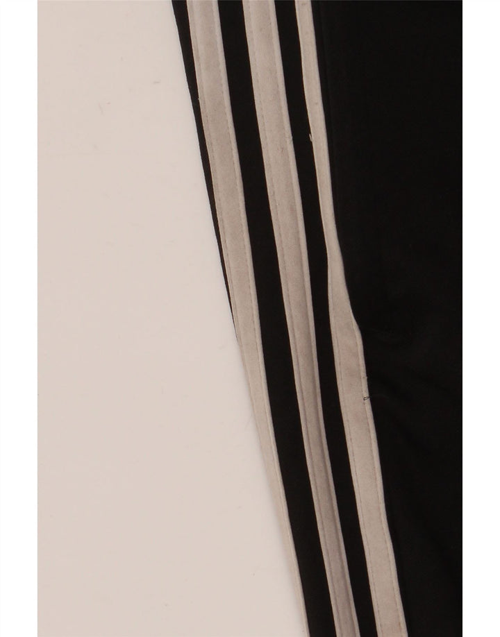 Adidas muške trenirke Climalite male crne poliesterske hlače
