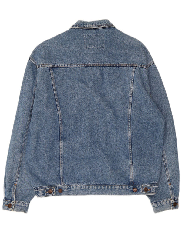 Casucci muška traper jakna UK 40 Large Blue Cotton