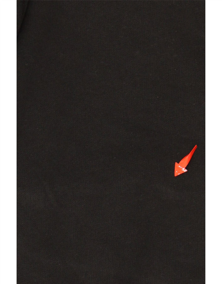 PUMA Ženska majica s kapuljačom s kapuljačom UK 16 Large Black Colourblock Cotton