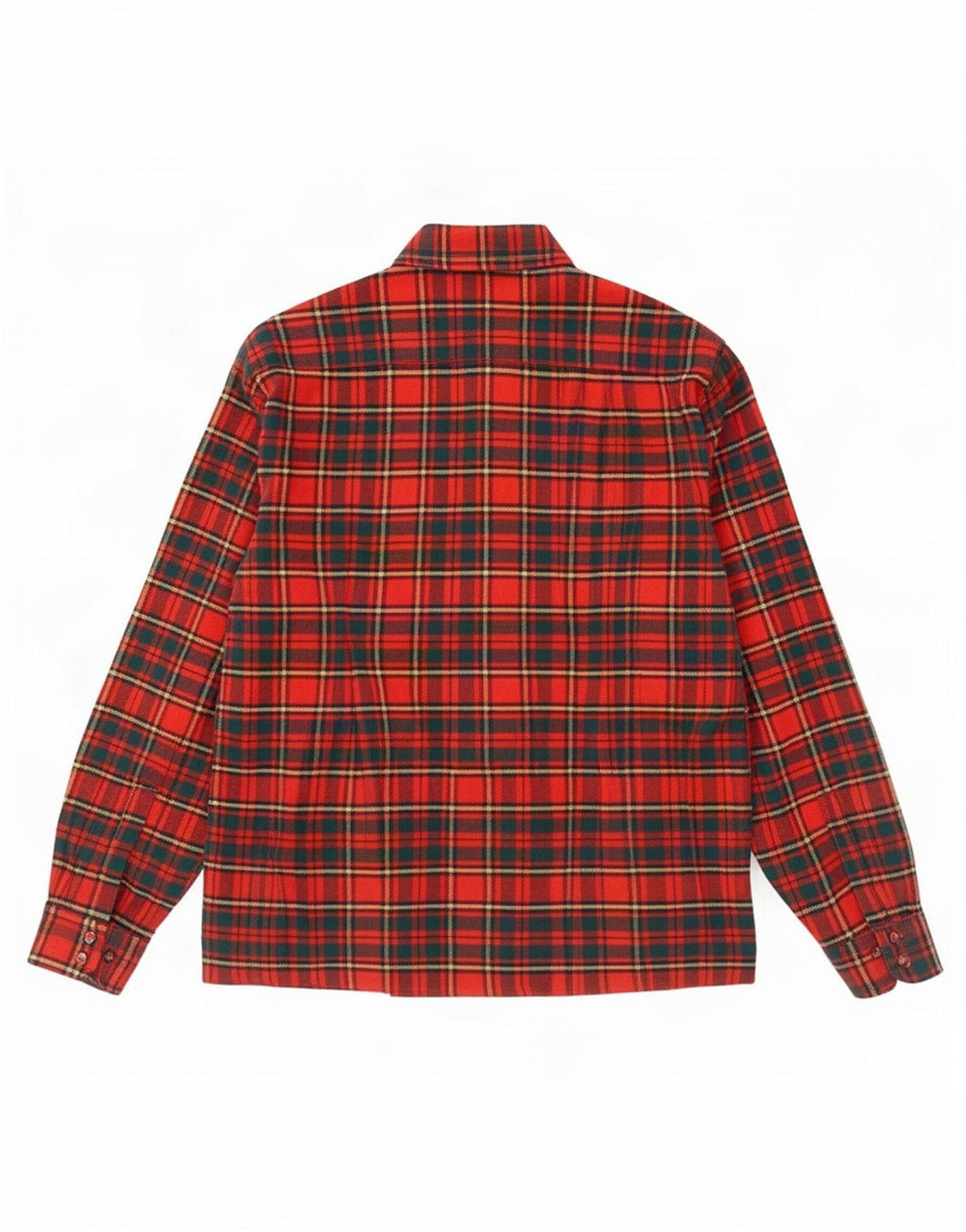 Vintage muška flanelska košulja velikog crvenog kariranog uzorka