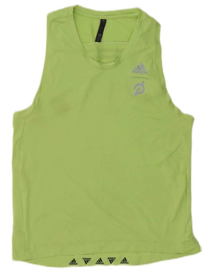Adidas muški Aeroready grafički prsluk srednje zelene boje