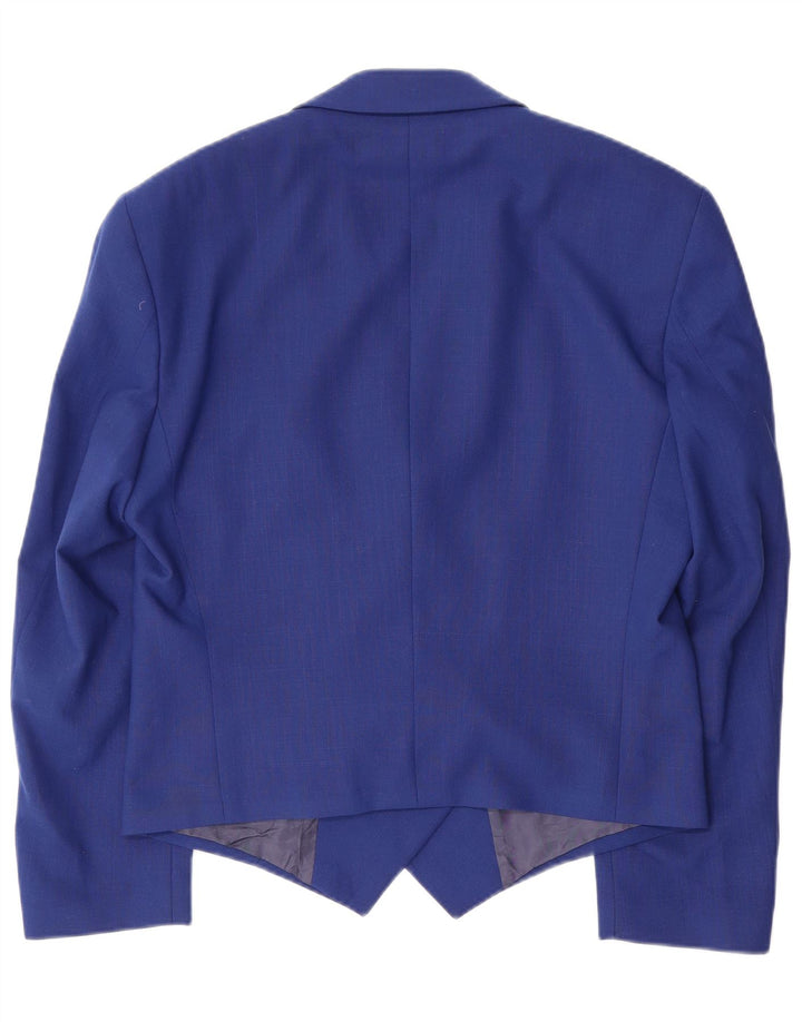 ERIC LASALLE Ženska jakna s dvostrukim kopčanjem IT 48 XL Plava