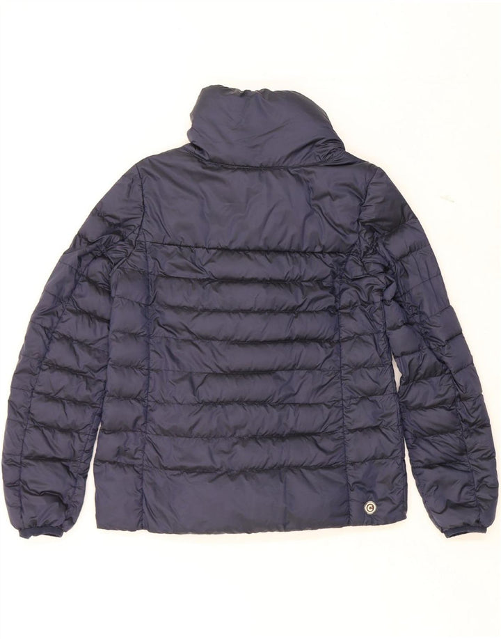 COLMAR Womens Padded Jacket IT 44 Medium Navy Blue Polyester Vintage Colmar and Second-Hand Colmar from Messina Hembry 