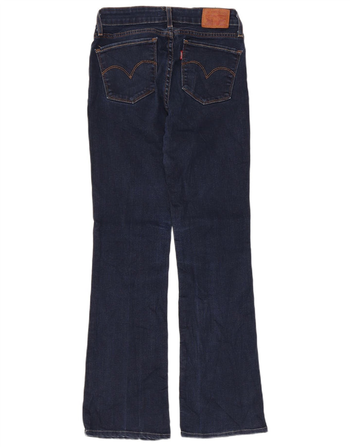 Levi's ženske 715 Bootcut traperice W26 L28 tamnoplavi pamuk