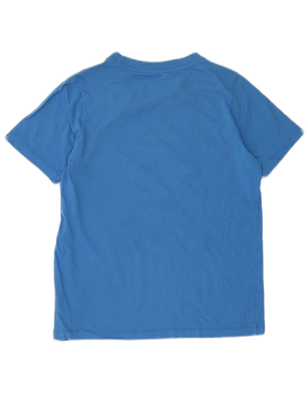 Nike Boys Graphic T-Shirt Top 12-13 Years Large Blue Pamuk