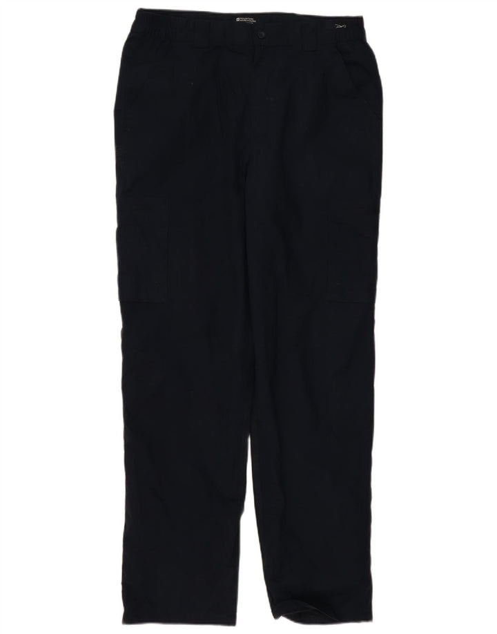 Mountain Warehouse muške ravne kargo hlače W30 L32 tamnoplavi poliester