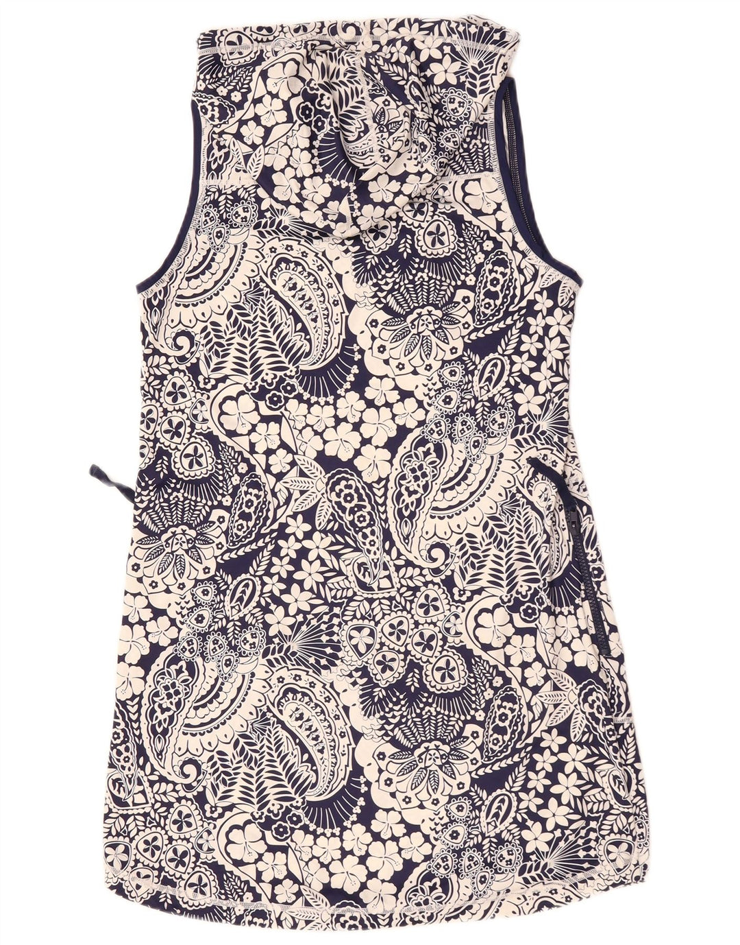 Tommy Bahama ženski gornji dio bluze bez rukava UK 10 Mali tamnoplavi najlon