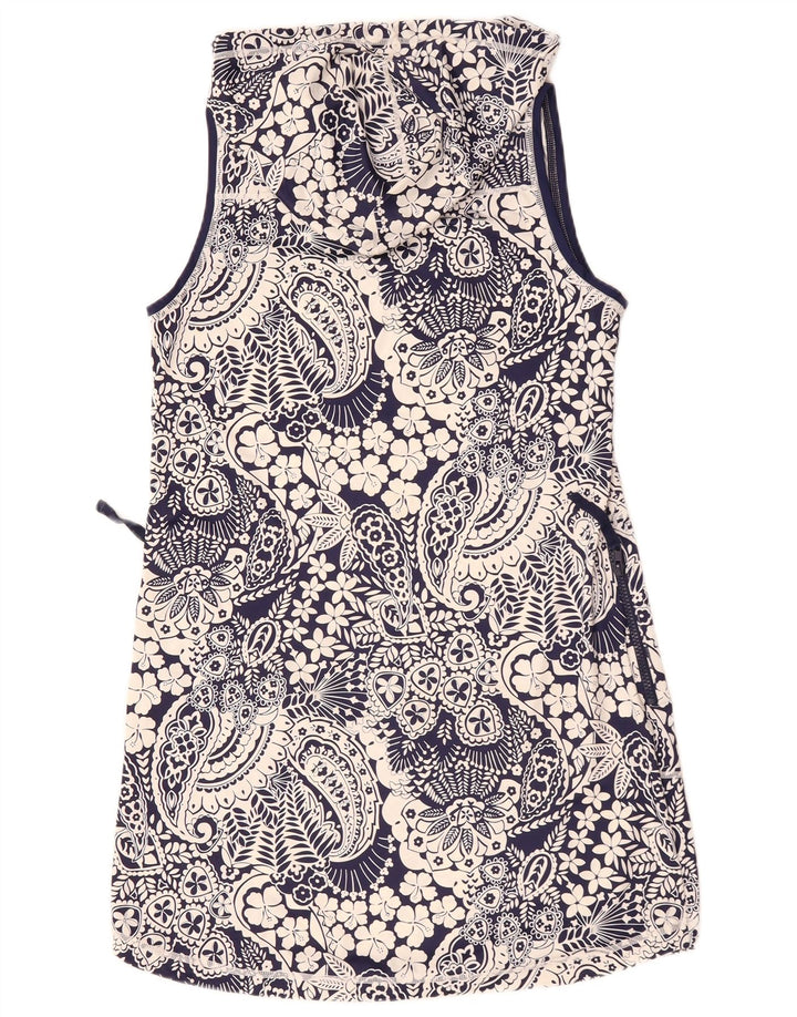 Tommy Bahama ženski gornji dio bluze bez rukava UK 10 Mali tamnoplavi najlon