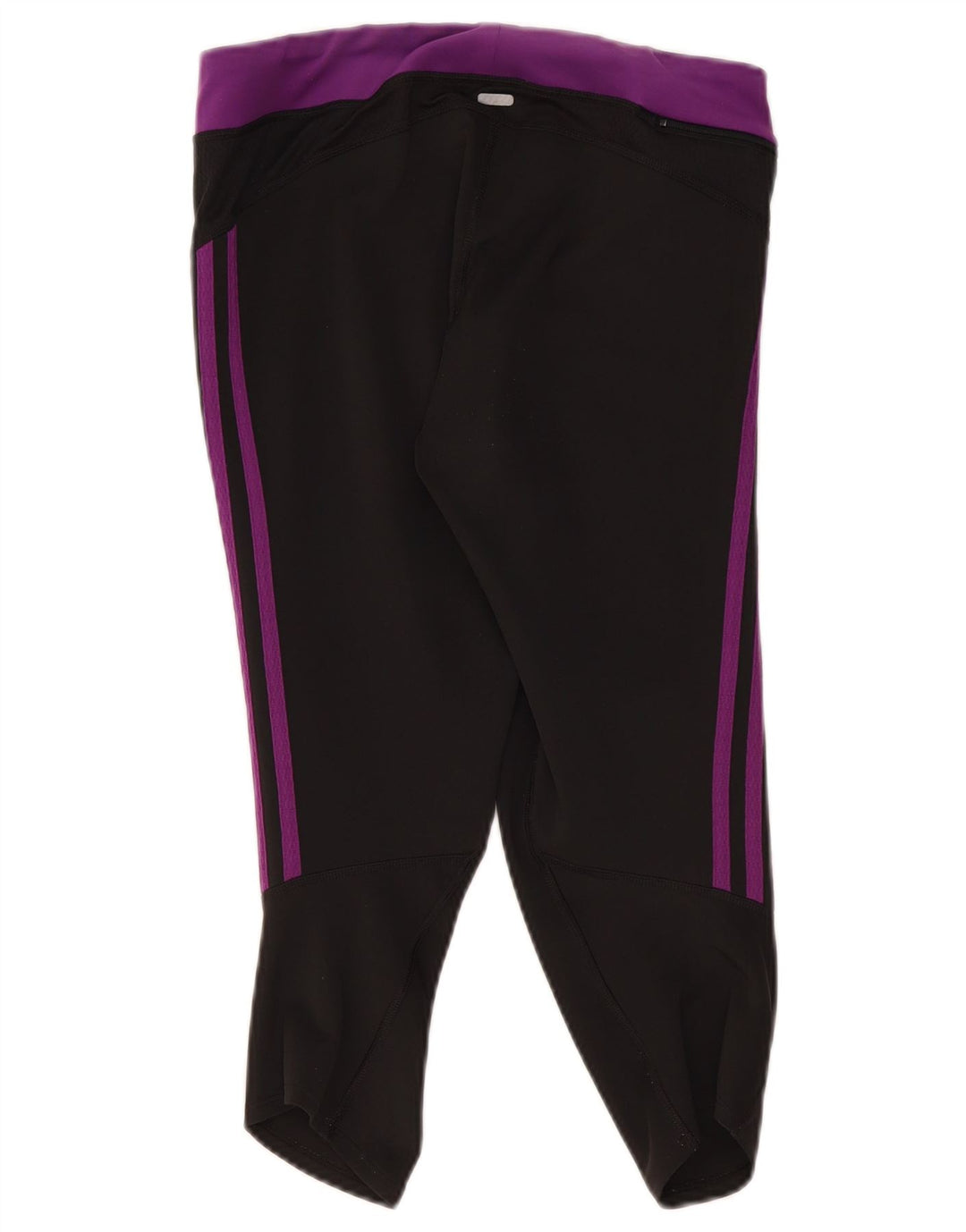 Adidas ženske Climalite Capri tajice UK 12 srednje crne boje