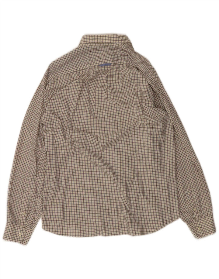 Barbour muška košulja XL sivo bijela karirana pamuk