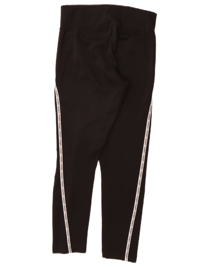 ADIDAS Womens Climalite Leggings UK 8/10 Small  Black