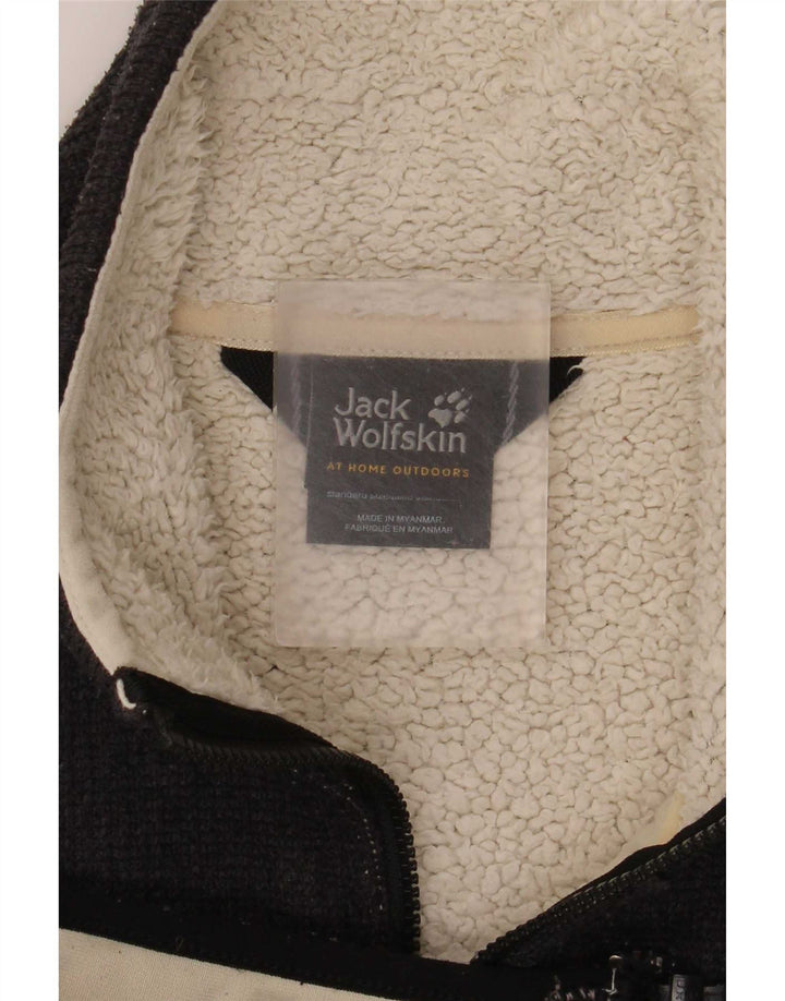Jack Wolfskin muška bombaška jakna UK 40 srednji crni poliester