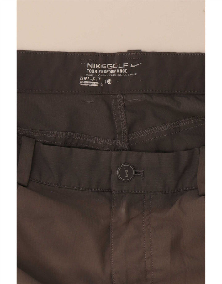 Nike Ženske Dri Fit Ležerne kratke hlače W34 Veliki sivi poliester