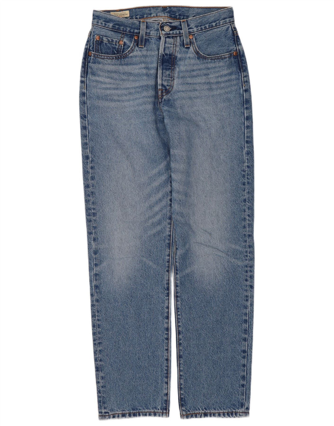 Levi's ženske 501 ravne traperice W26 L29 plave