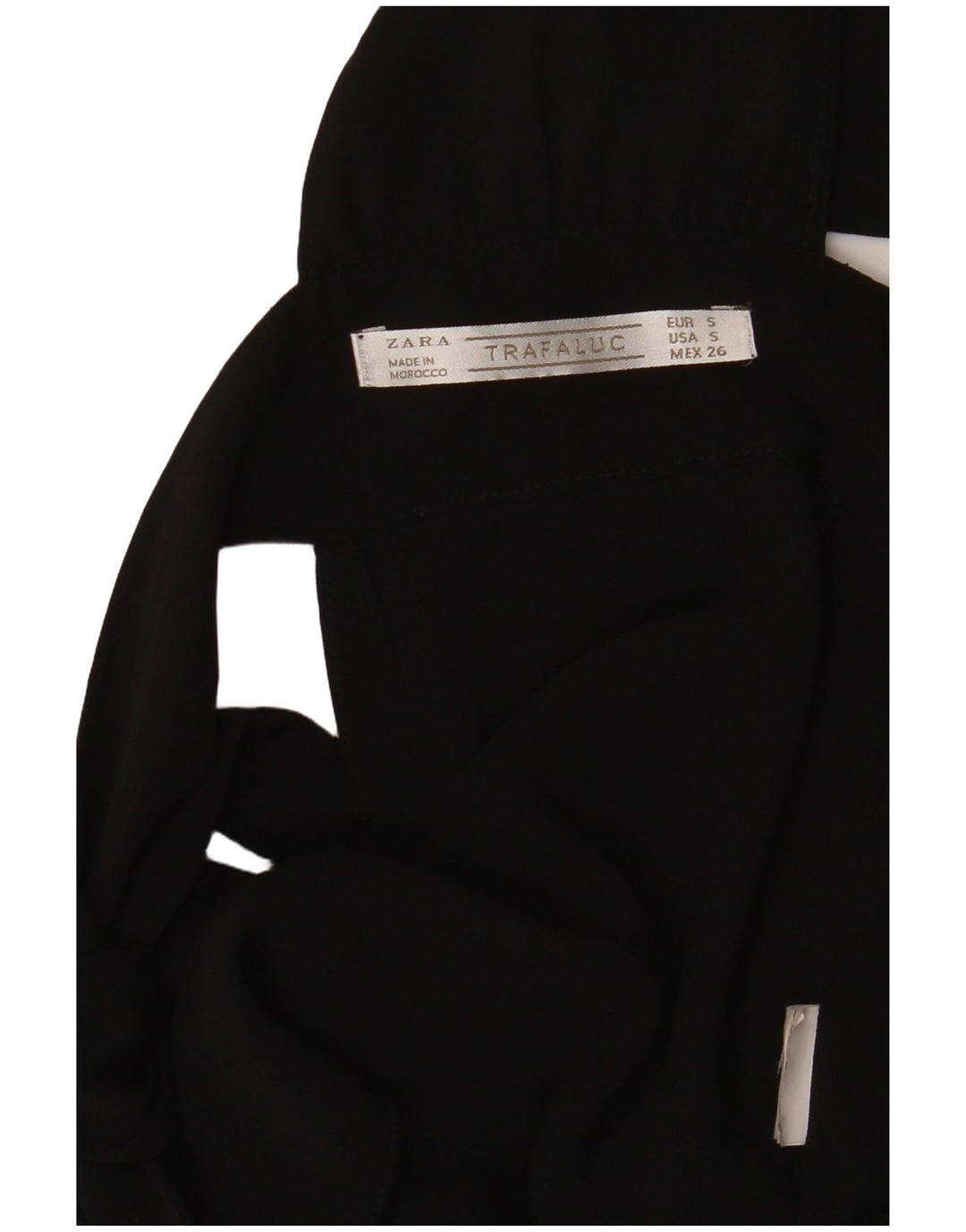 Zara ženski kratki top bez rukava UK 8, mali crni