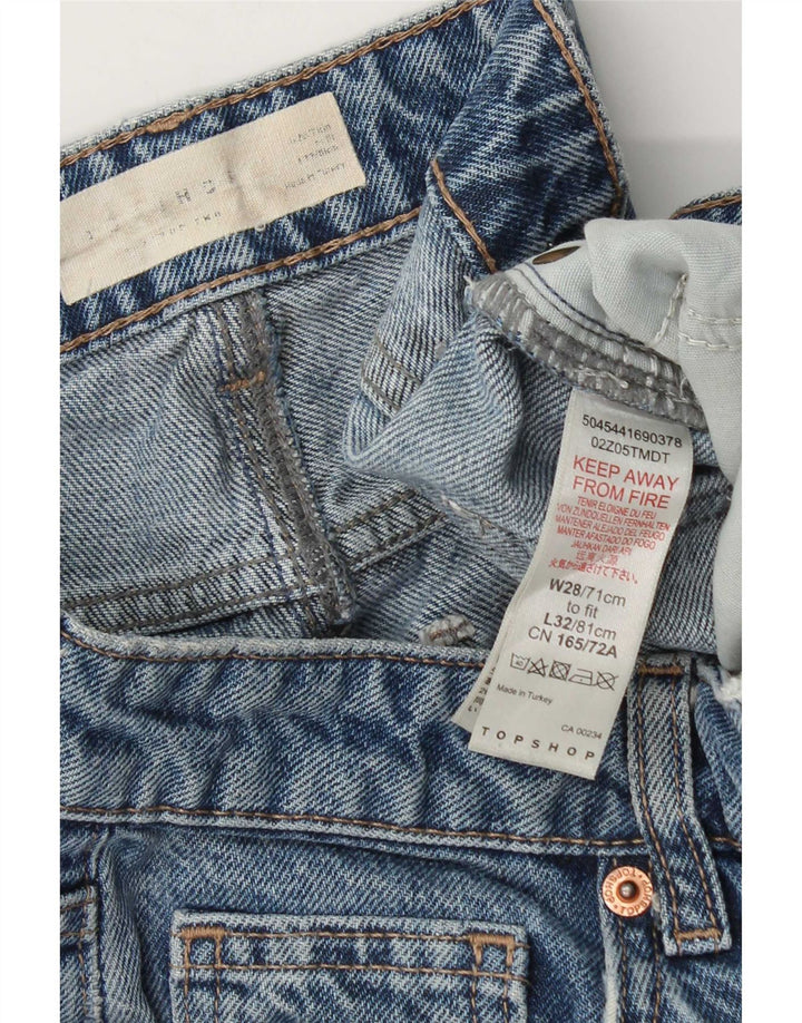 Topshop Ženske Bootcut traperice W28 L32 Plavi pamuk