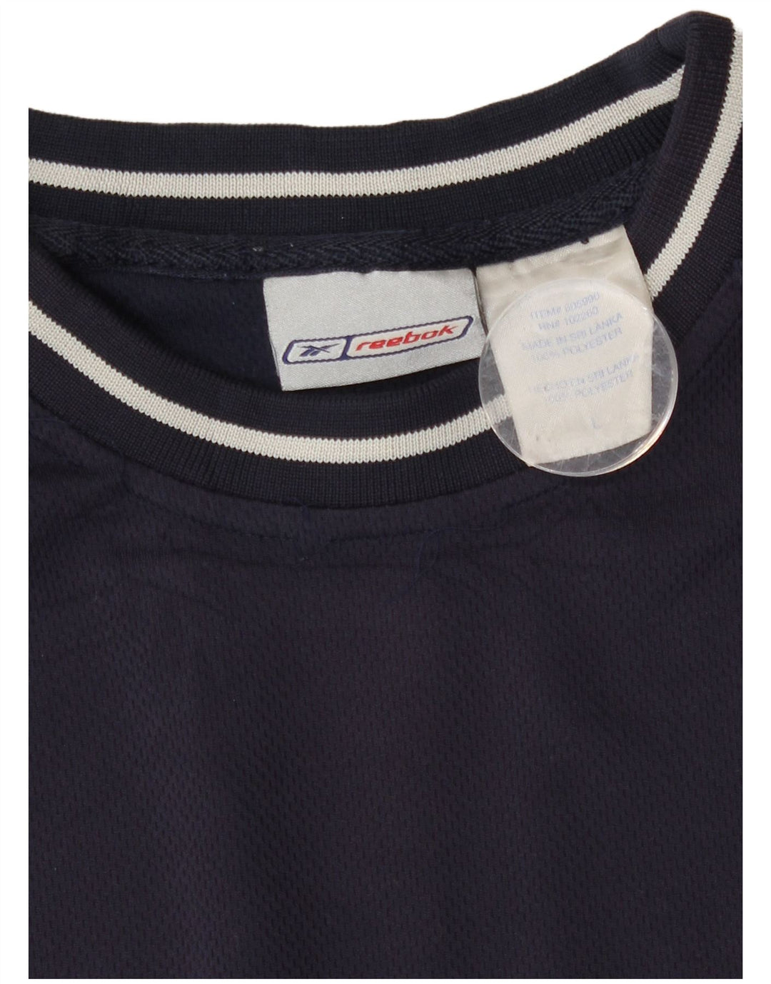 Reebok muška majica kratkih rukava velika tamnoplava poliester