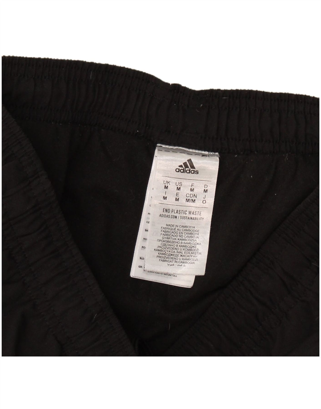 Adidas muške trenirke Hlače Joggers Srednji crni poliester