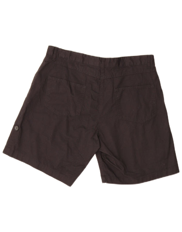 Mountain Warehouse Ženske chino kratke hlače UK 14 Large W32 Crni pamuk