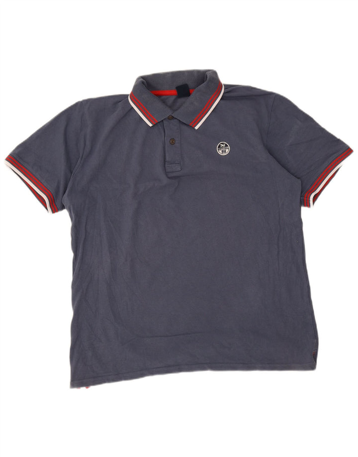 North Sails muška polo majica velika tamnoplava pamuk