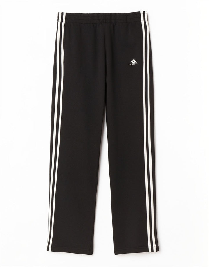 Adidas Hlače za trenirku za dječake 9-10 godina crne poliesterske