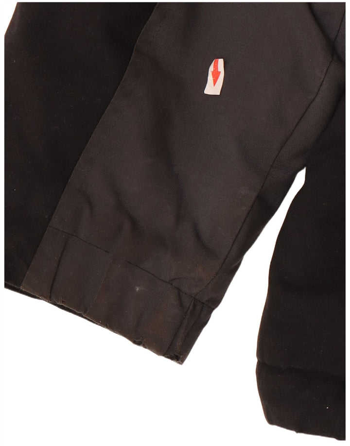 Nike Muška kišna jakna UK 39/41 srednje crna poliesterska boja