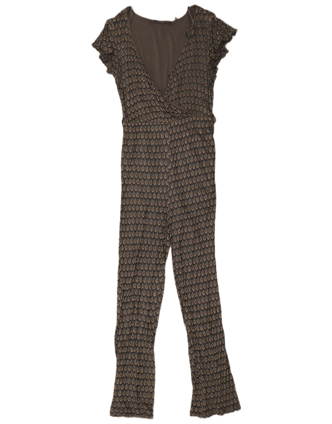 Guess Ženski kombinezon UK 10 Small Gray Geometric Viskoza