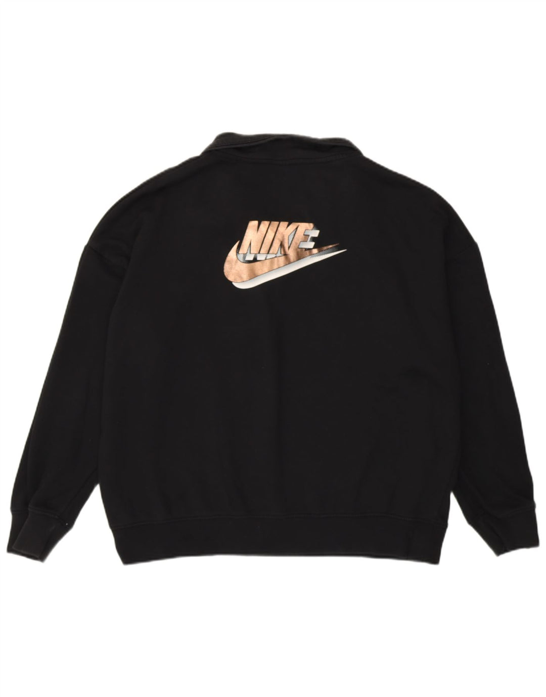 NIKE Ženska prekomjerna trenirka s motivima UK 14 srednje crna