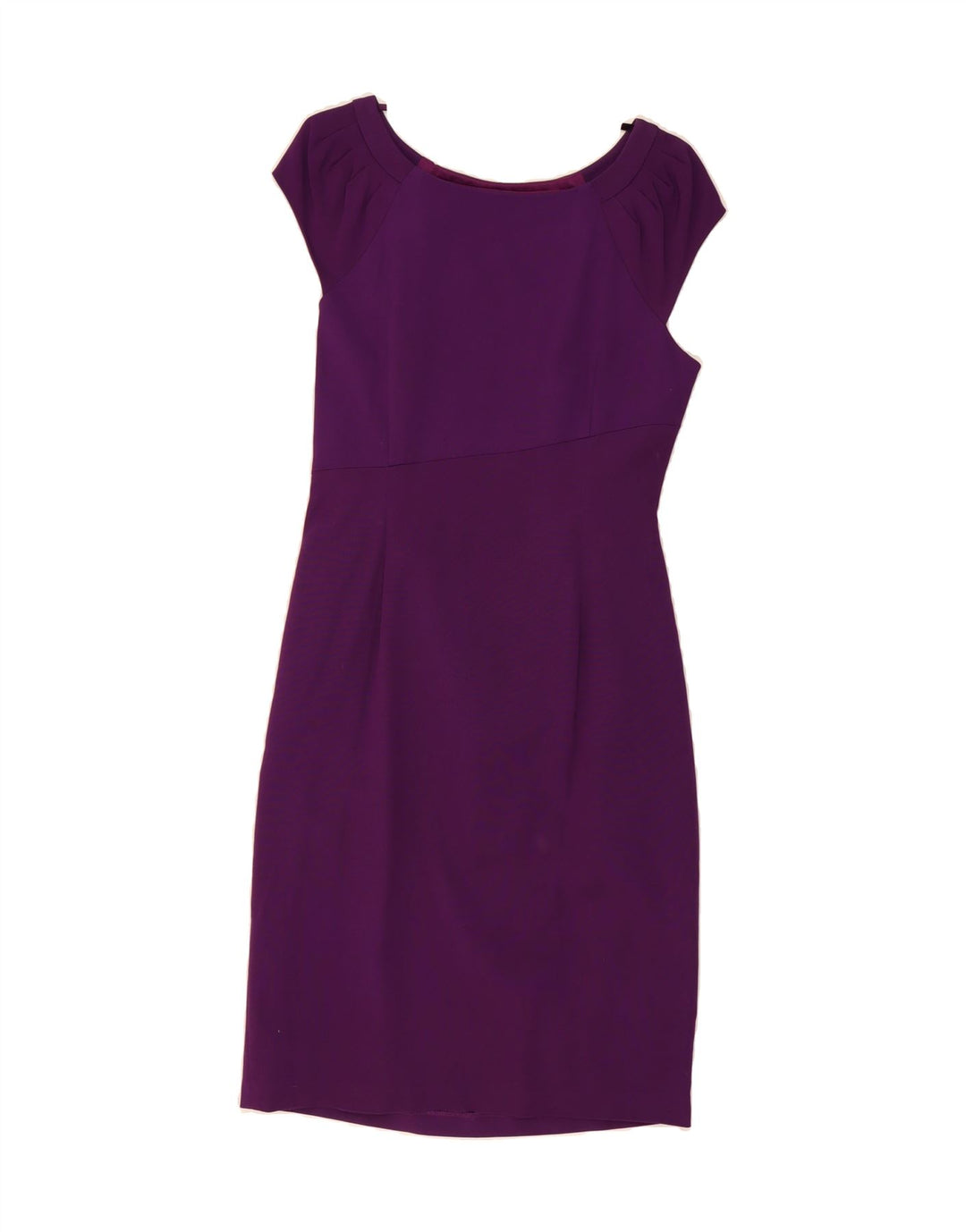 COAST Womens Sheath Dress UK 14 Medium  Purple Viscose Vintage Coast and Second-Hand Coast from Messina Hembry 