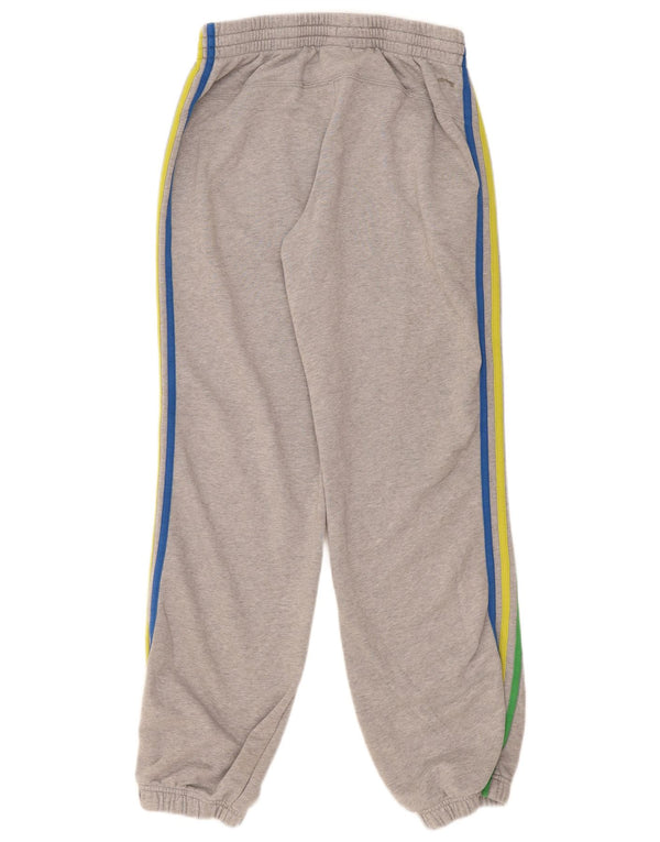 Adidas Boys Climalite Trenirka Hlače Joggers 15-16 Years Grey Pamuk