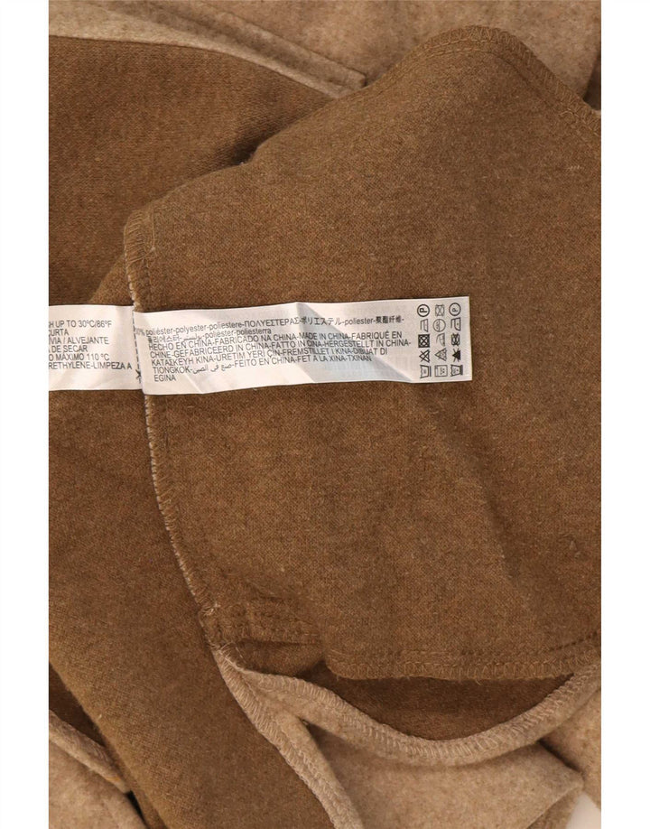 Zara ženska prevelika košulja UK 10 Small Beige Poliester