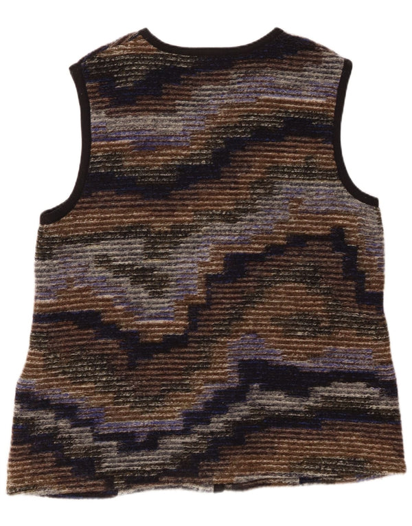 PETER HAHN Ženski kardigan pulover UK 20 2XL na višebojne pruge