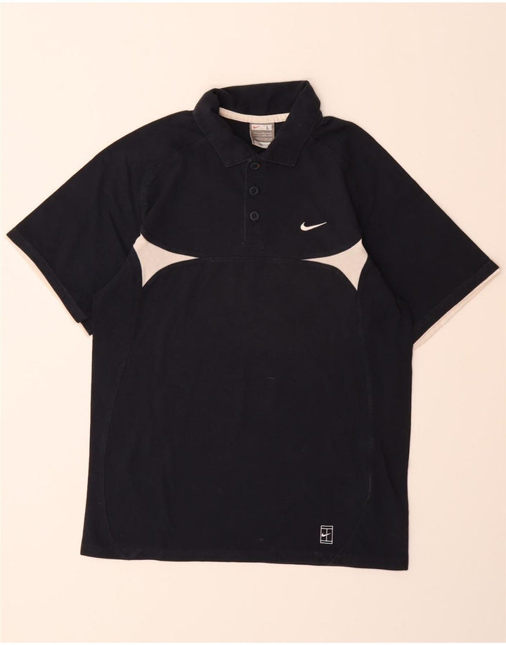 NIKE polo majica za dječake 12-13 godina, veliki tamnoplavi pamuk