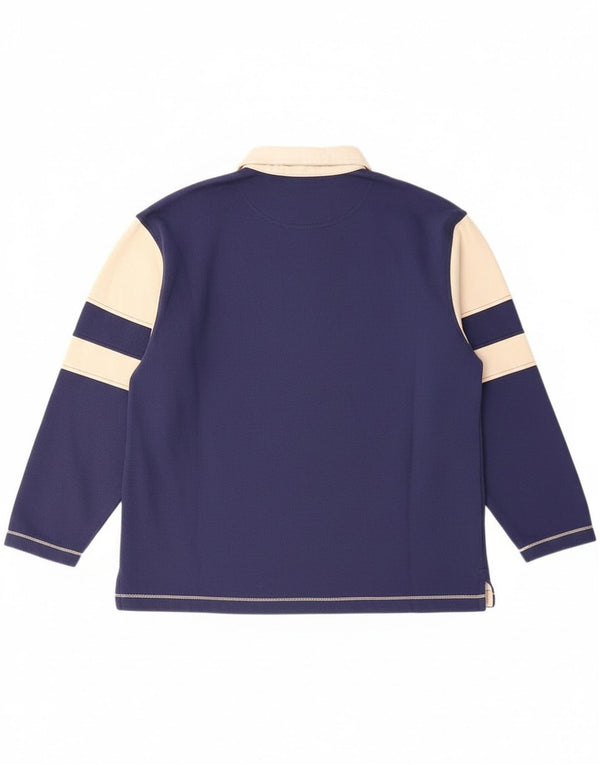 Lotto Boys majica s polo izrezom s motivom 14-15 godina 3XL tamnoplava