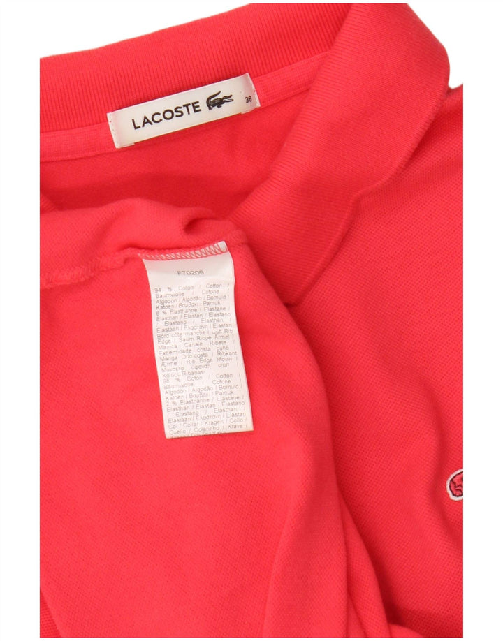 Lacoste ženska polo majica veličine 38 srednje crvene boje