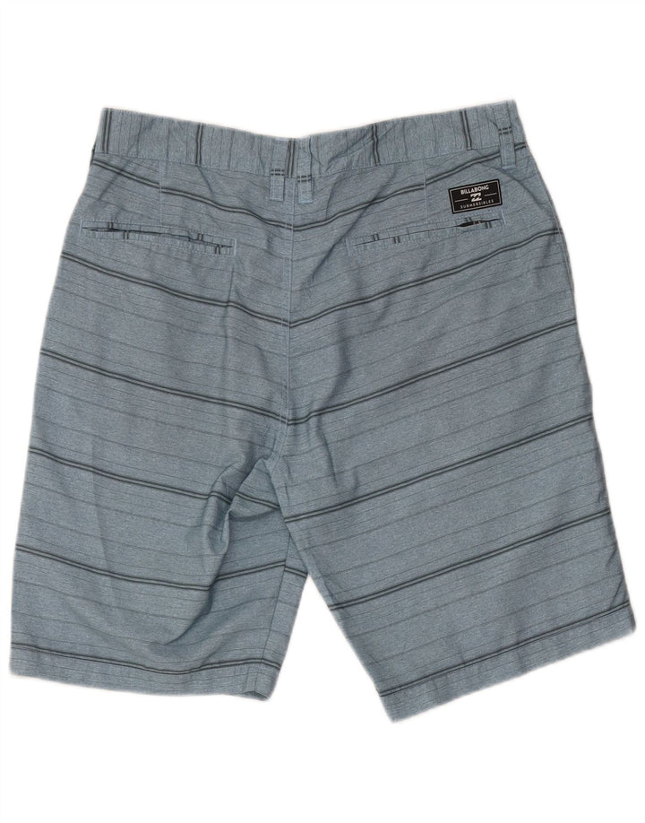 Billabong muške chino kratke hlače W33 srednje plavi prugasti poliester