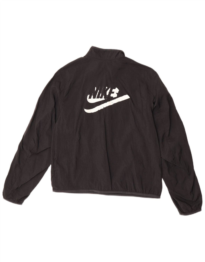 Nike Boys Graphic Pullover Trenirka Gornja jakna 13-14 godina XL crni najlon